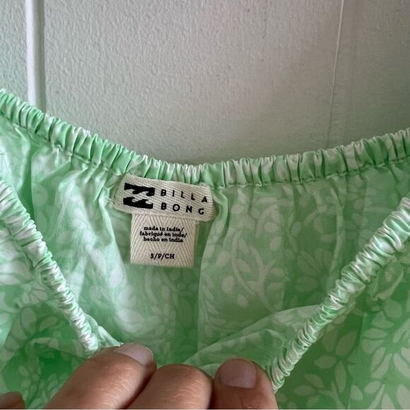 Billabong Tropic Sun Crop Top in Honeydew NWT - Picture 12 of 15